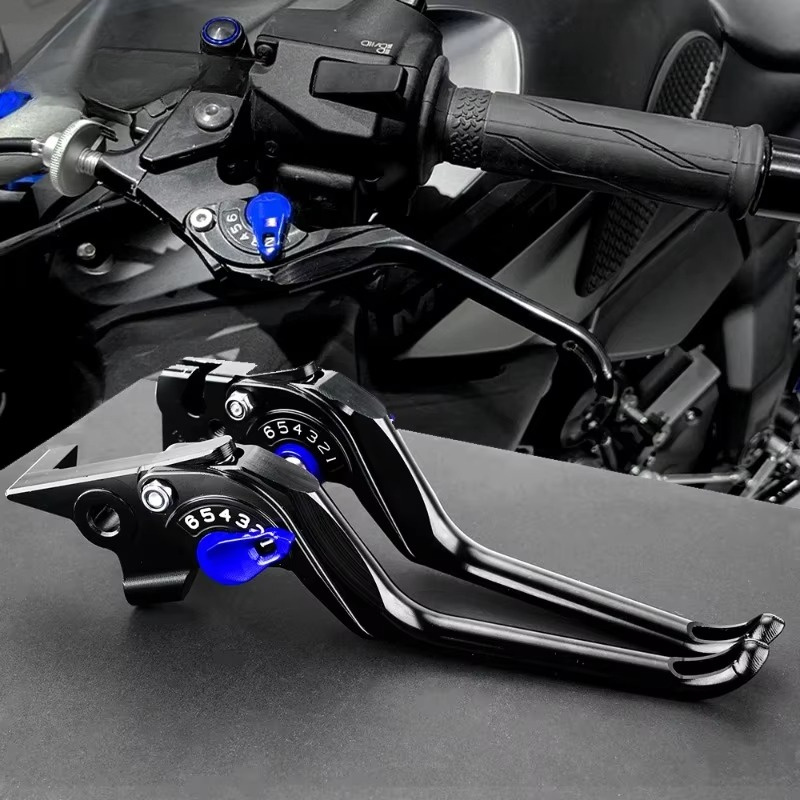 Cnc Aluminum Adjustable Brake Clutch Levers - Neu für Yamaha MT07 2025 2026