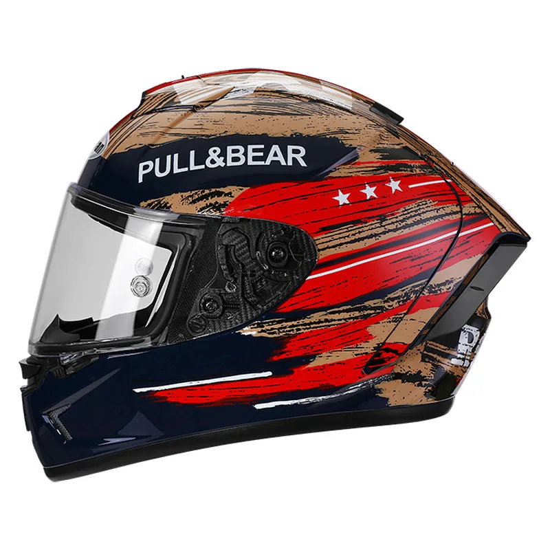 Full Face Motorcycle Helmet With Bluetooth - Neues Modell Hochwertige Offroad-Helme Downhill-Renn-Mountainbike Vollgesichtshelm
