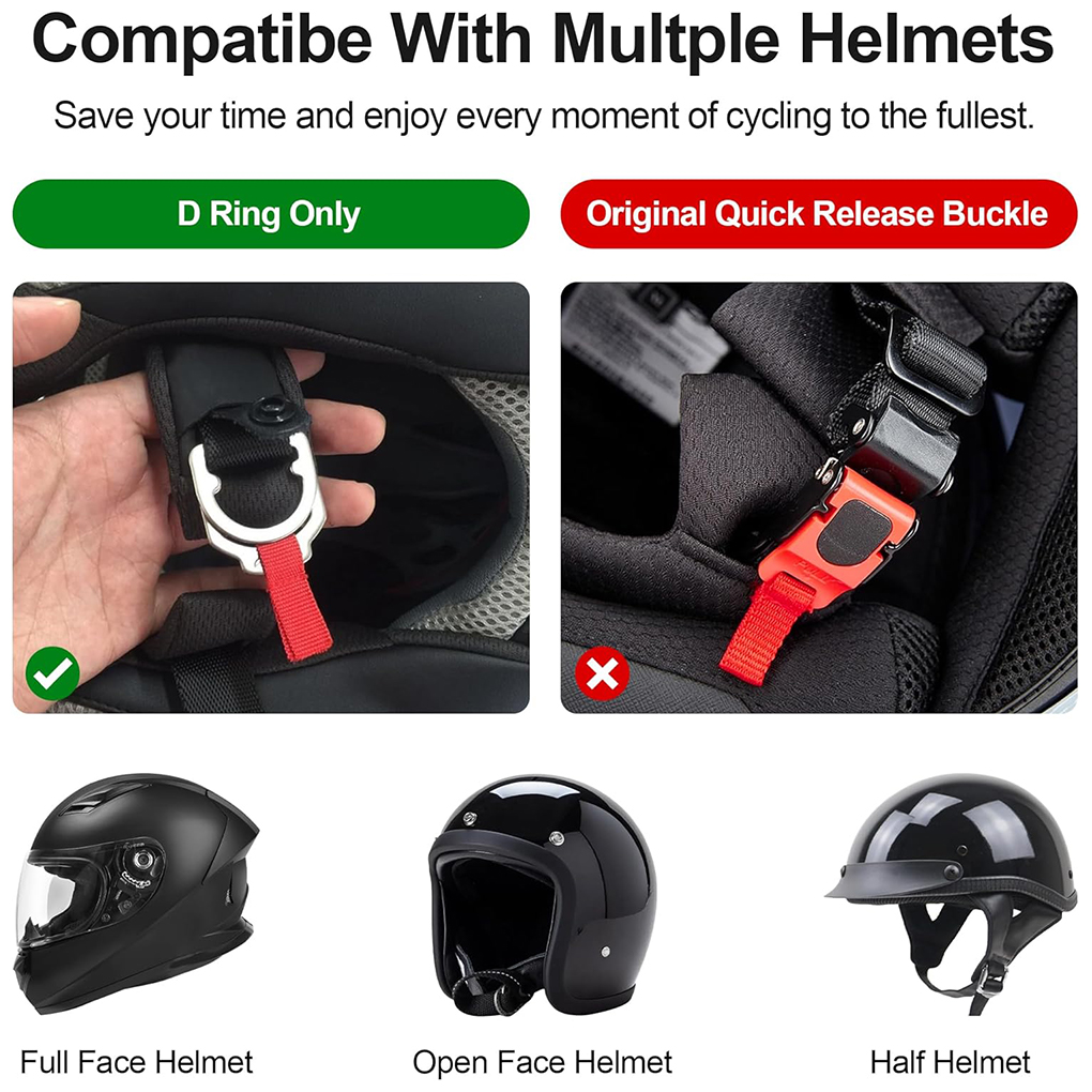 Leichtes Helm-Schnellverschlus – Quick Release Buckle Motorcycle Helmet Bewertung und Preis